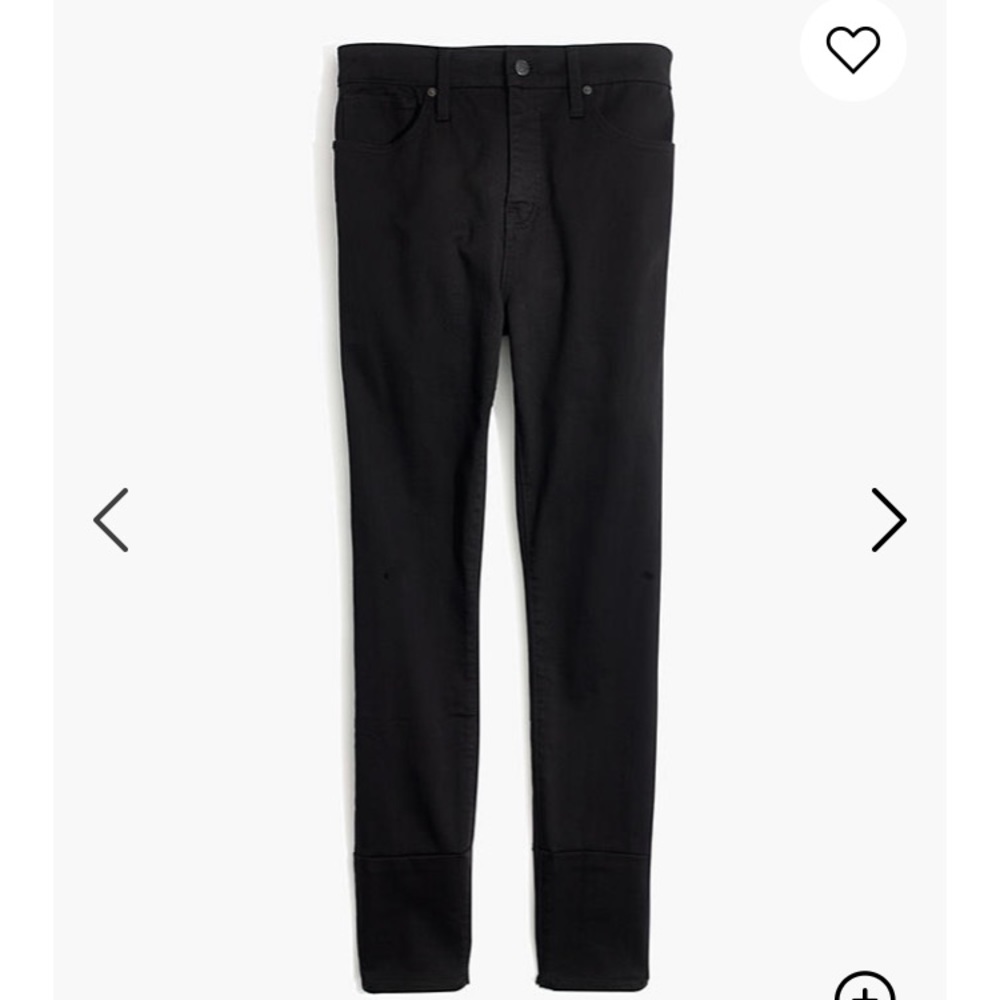 Madewell Curvy Black Jeans Sz 28